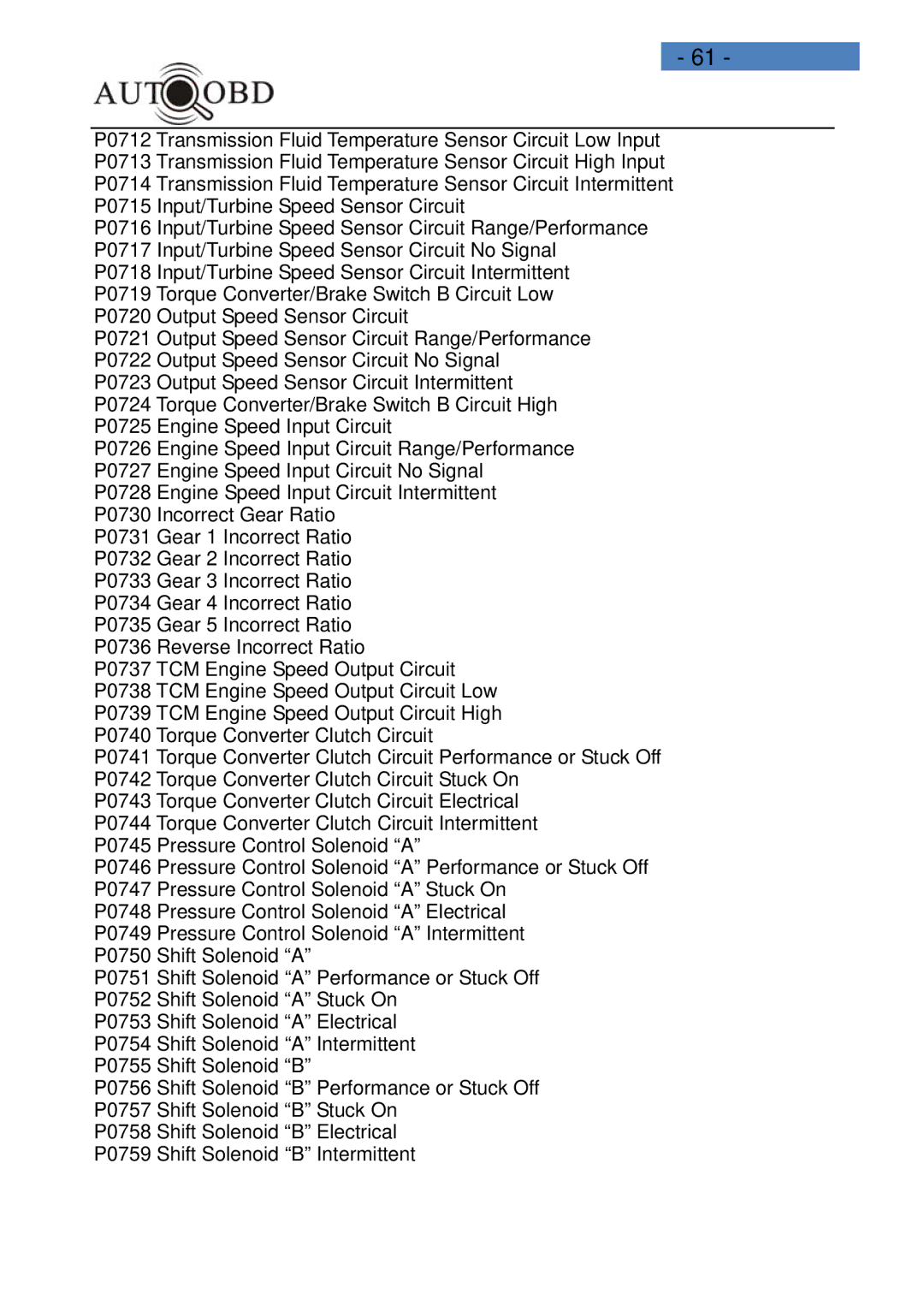 Daewoo AD100 user manual 