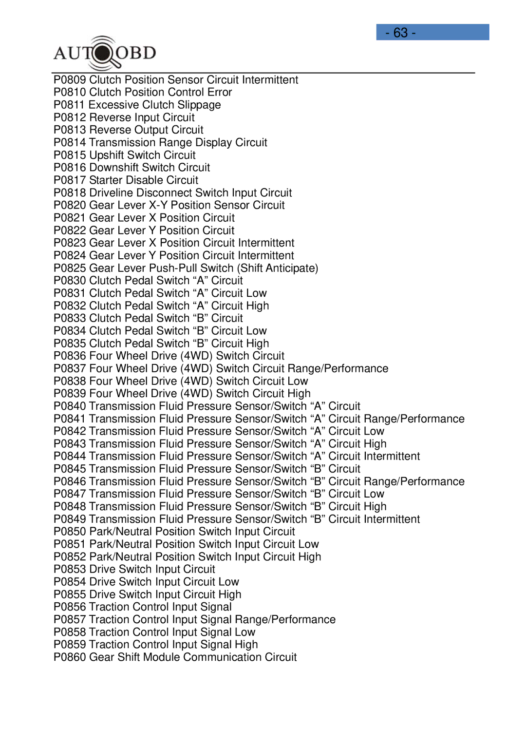 Daewoo AD100 user manual 