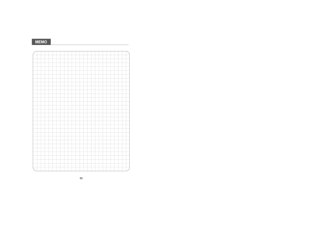 Daewoo DDQ-9H1SC owner manual Memo 