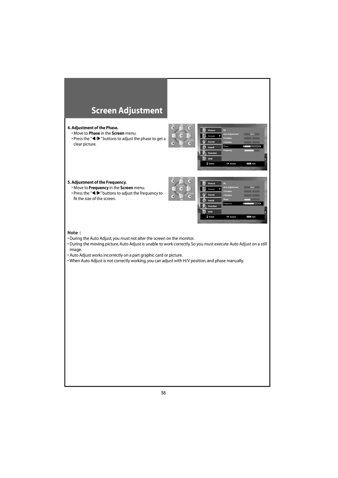 Daewoo DLT-20J3T, DLT-22W4T, DLT-20J9T, DLT-20J1T, DLT-19W4T instruction manual Position Sound Install 