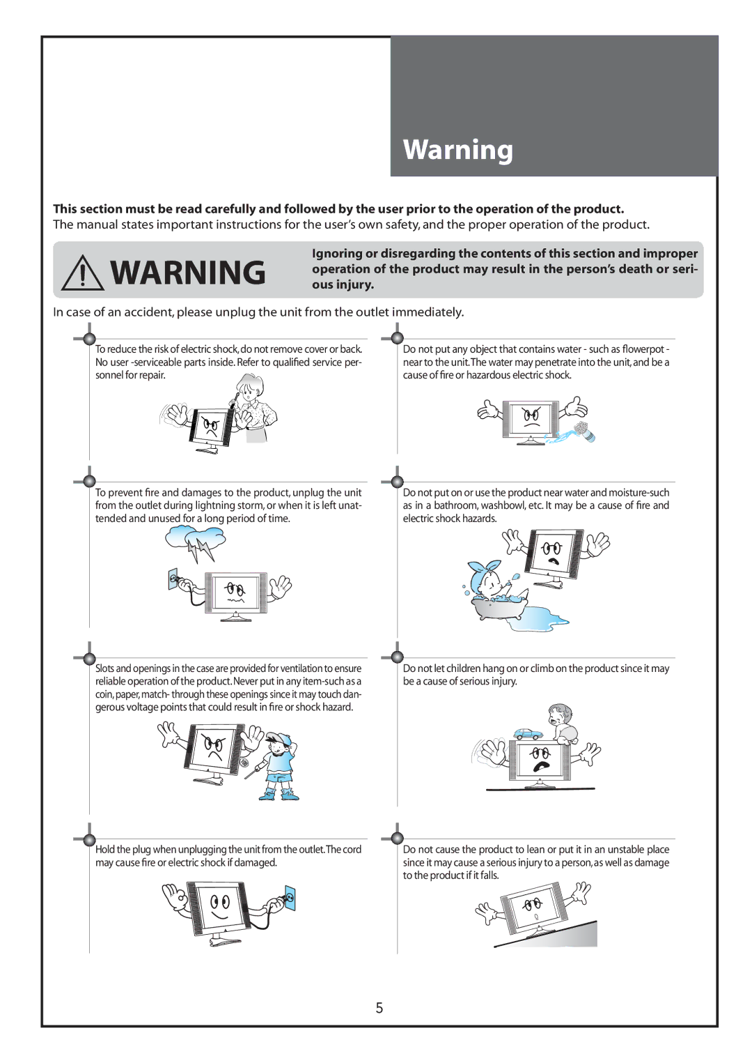 Daewoo DLT-26C2, DLT-26C3, DLT-32C1, DLT-32C2, DLT-32C3, DLT-37C3 instruction manual 