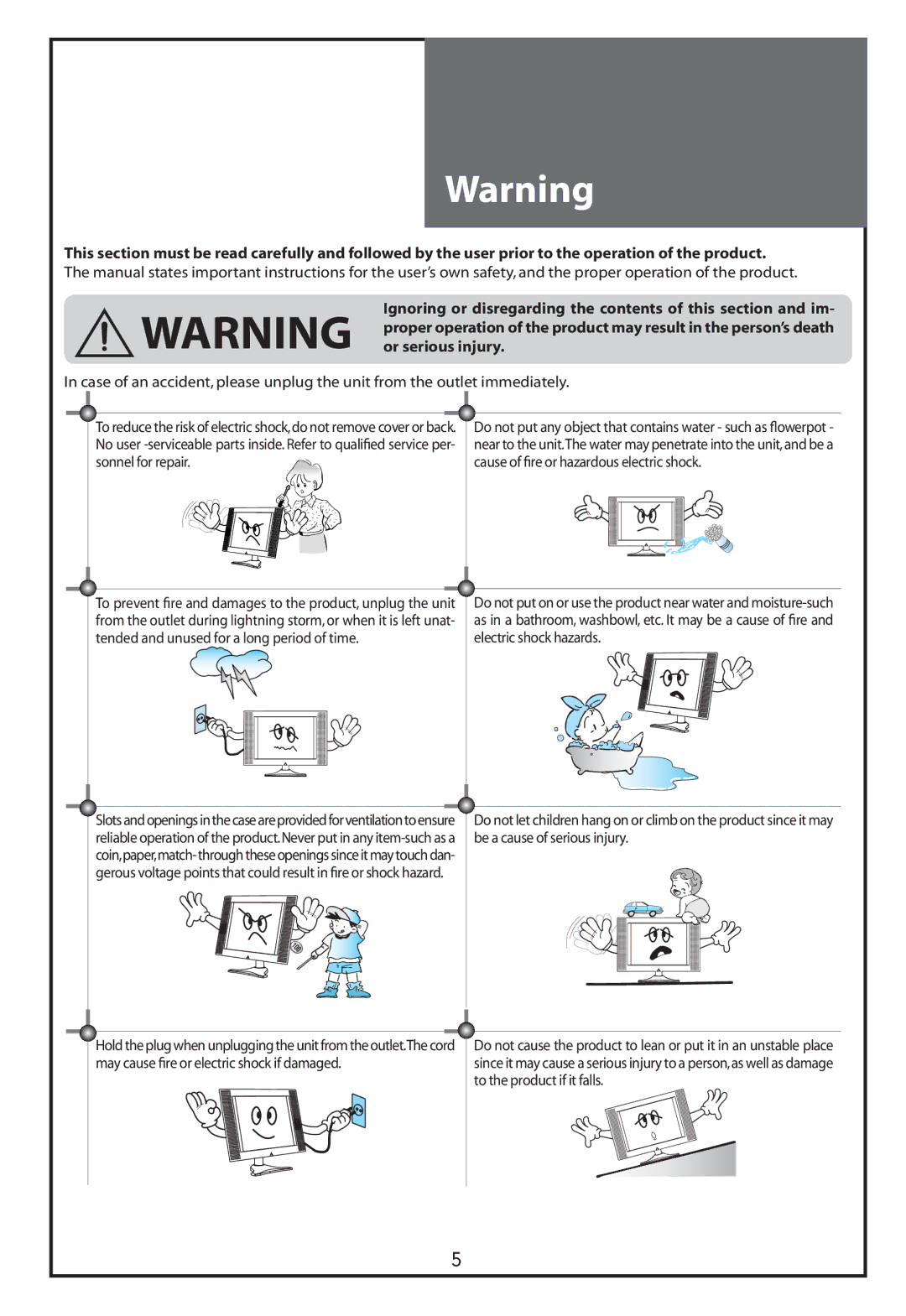 Daewoo DLT-32C5, DLT-37C7, DLT-32C7, DLT-32C6 instruction manual 