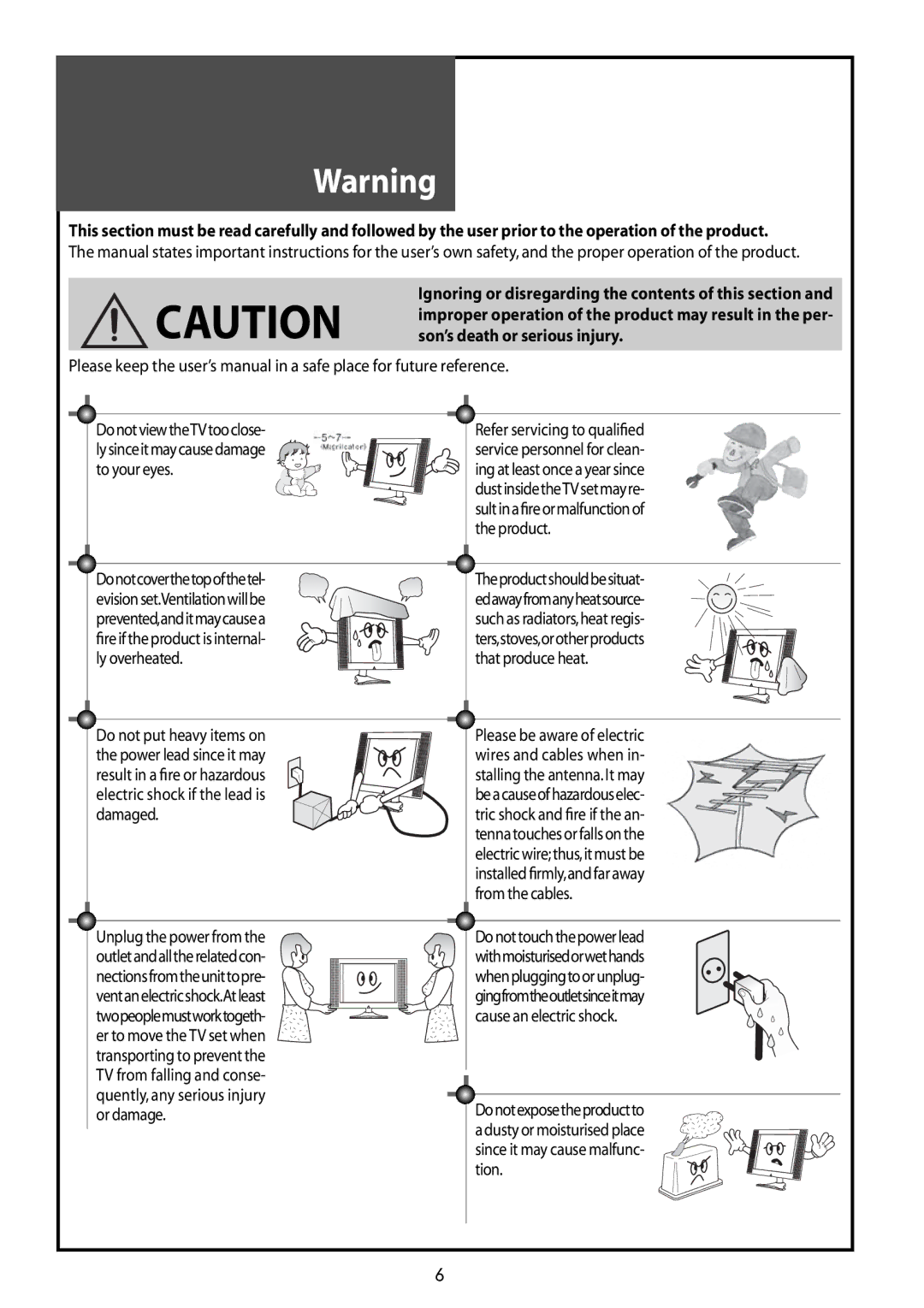 Daewoo DLT-37G1, DLT-42G1, DLT-32G1 instruction manual 