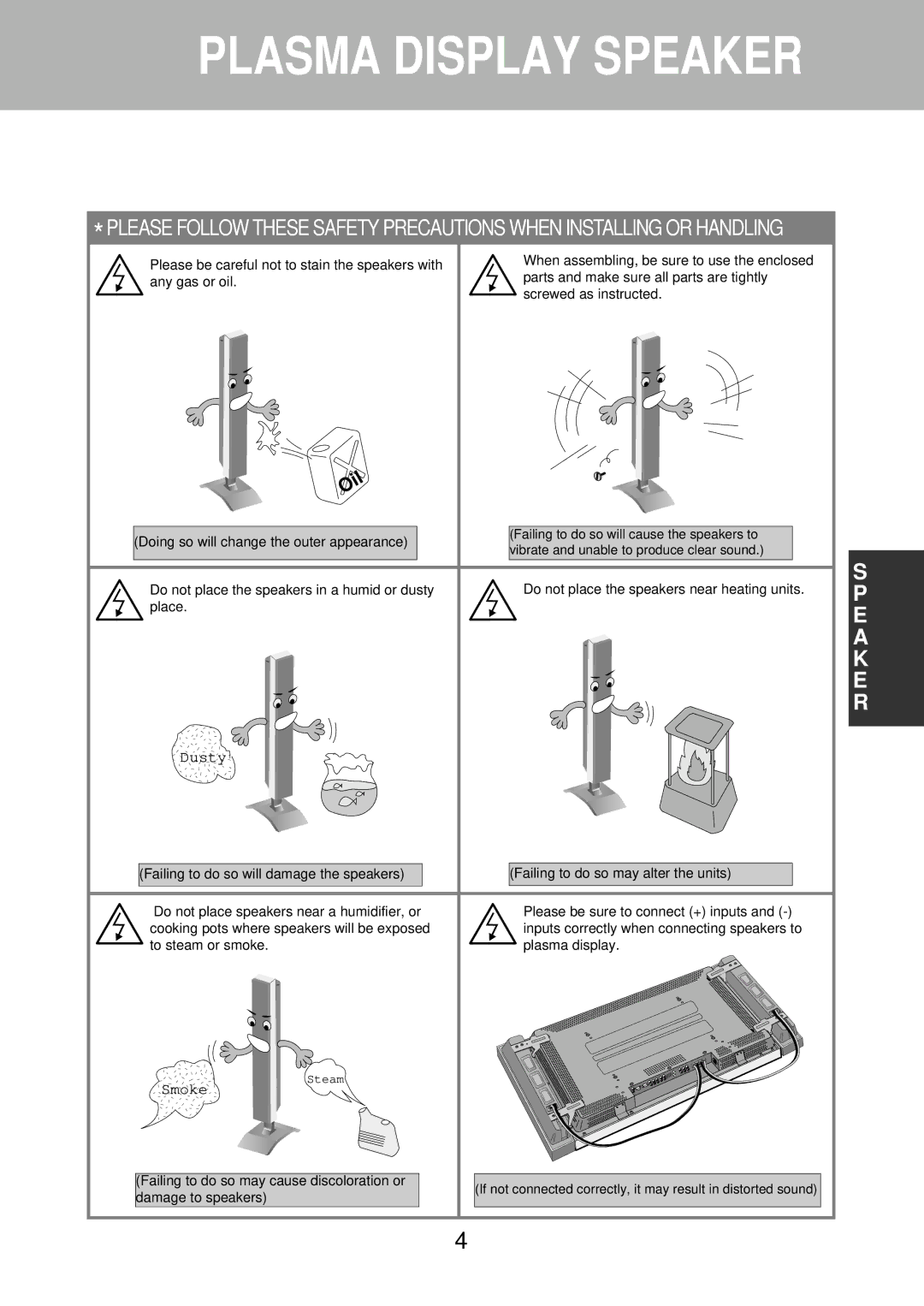 Daewoo DP-SP20, DP-SP22, DP-SP21 instruction manual Dusty 