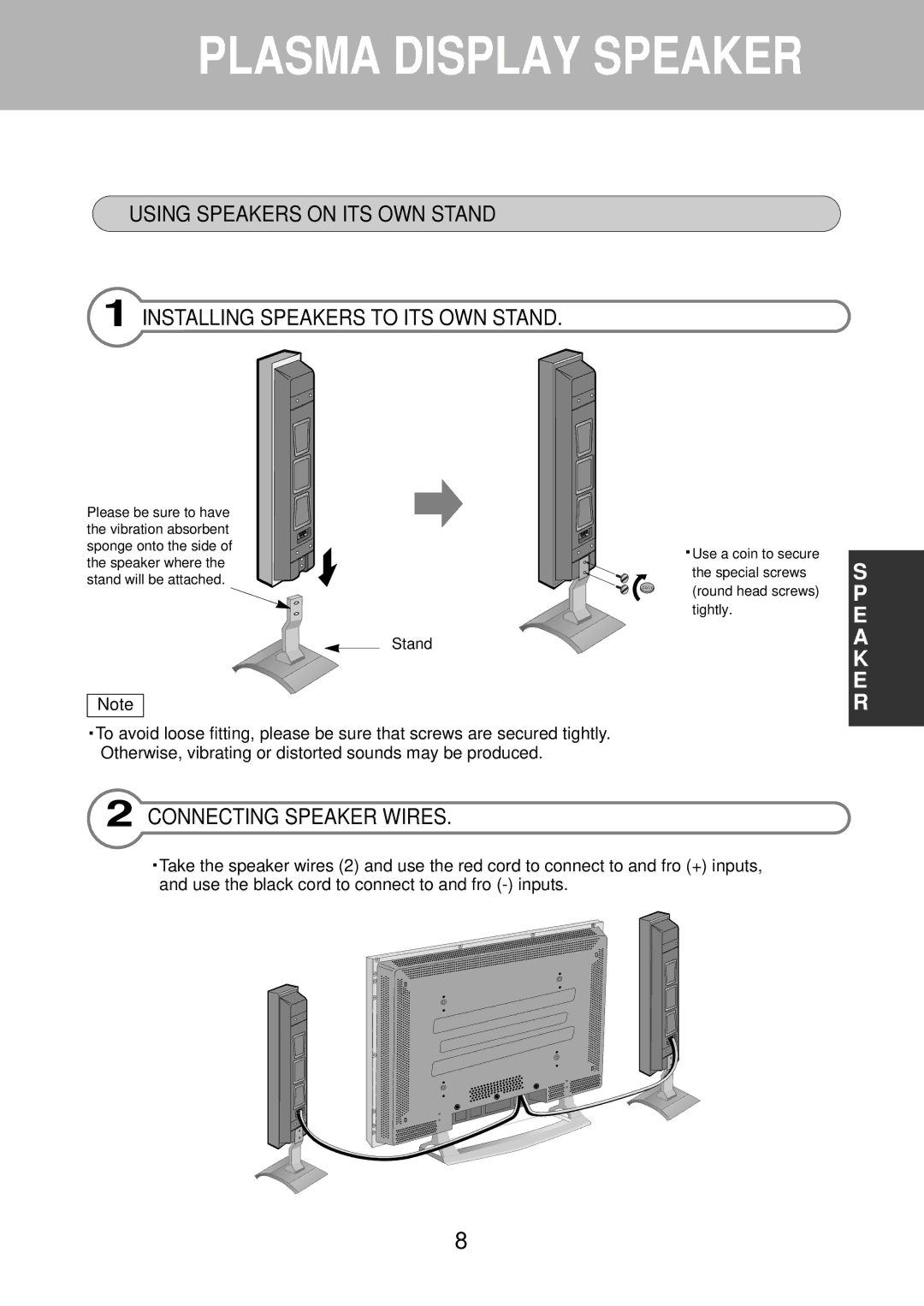 Daewoo DP-SP22, DP-SP21, DP-SP20 instruction manual E a K E 