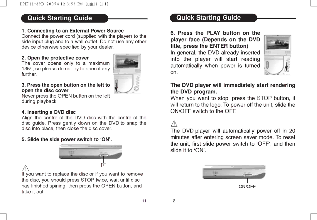 Daewoo DPC - 7400P manual QuickStarting Guide, Quick Starting Guide 