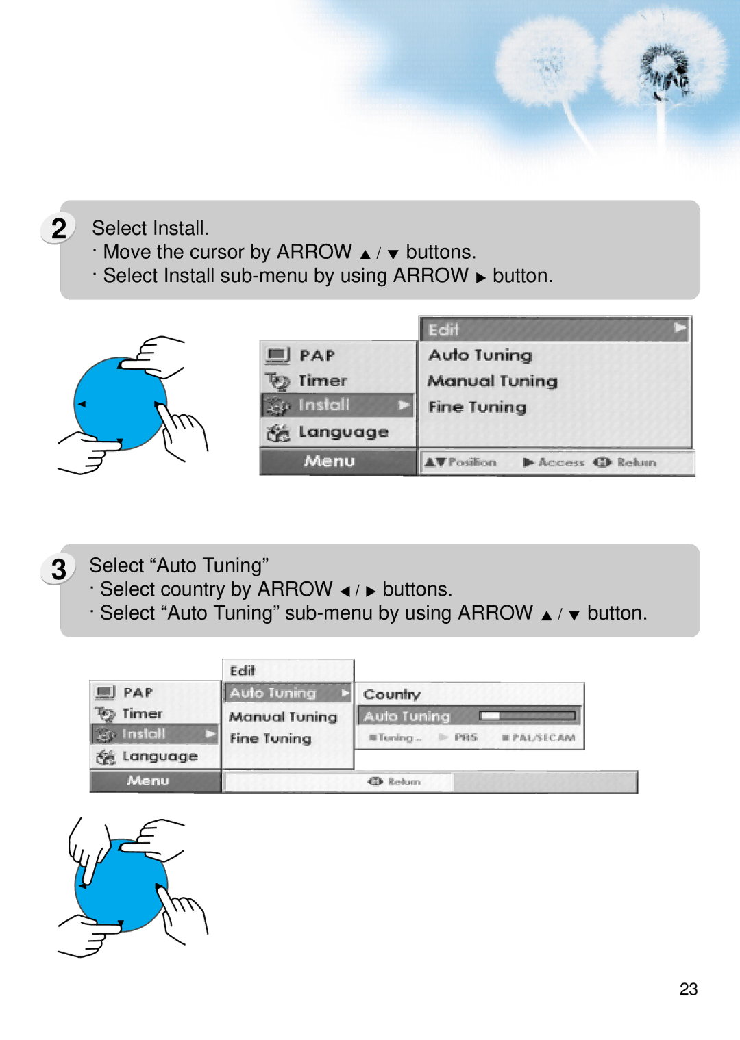 Daewoo DSA-9310E manual Abc 