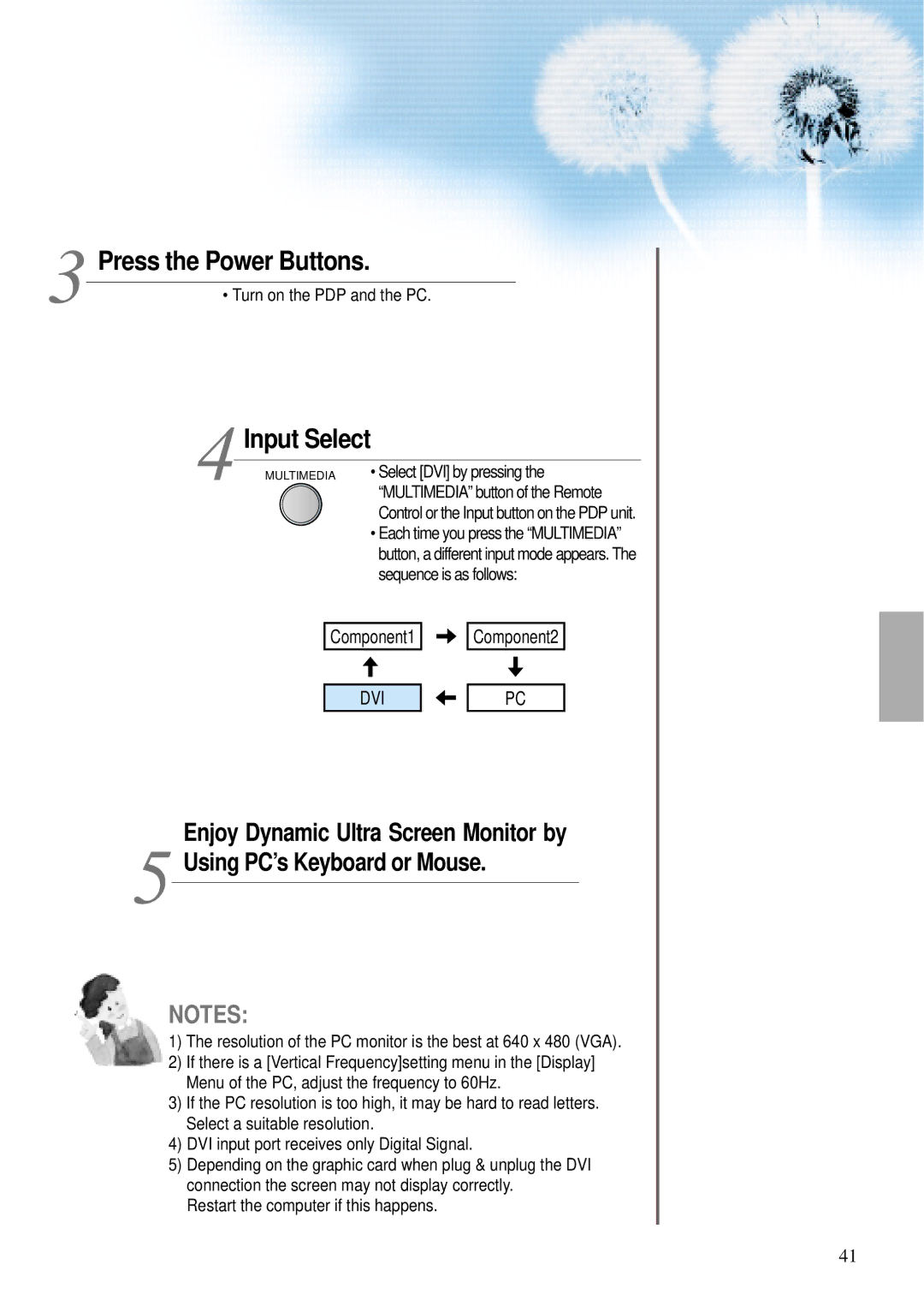 Daewoo DT- 4280NH user manual Restart the computer if this happens 