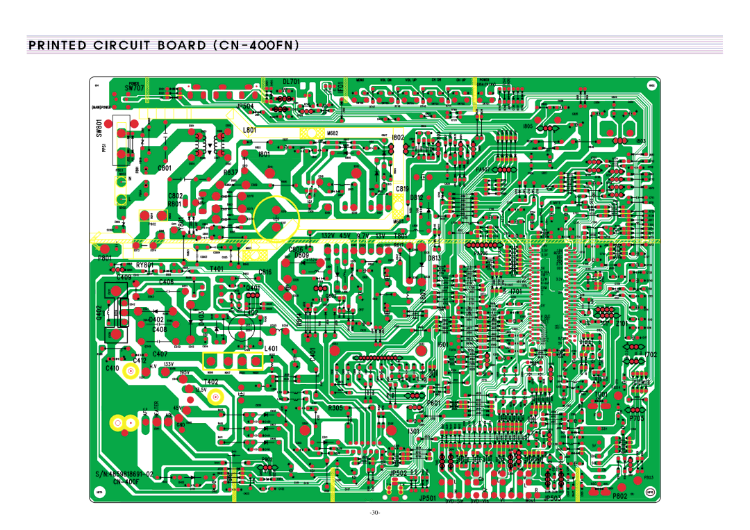 Daewoo CN-400FN DTQ-29U1SCV DTQ-29U1SSFV DTQ-29U1SCSV, DTQ-29U4SCV, DTQ-29U5SSFV, CN-401FN service manual 