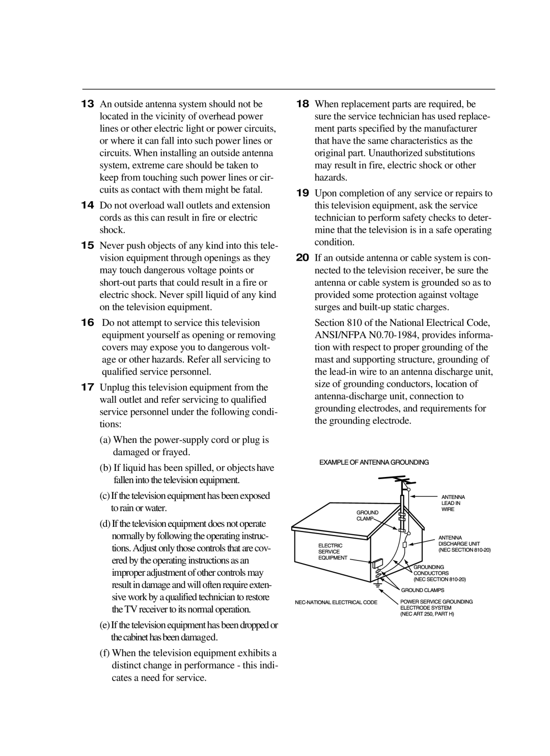 Daewoo DVQ 14H1FC instruction manual 