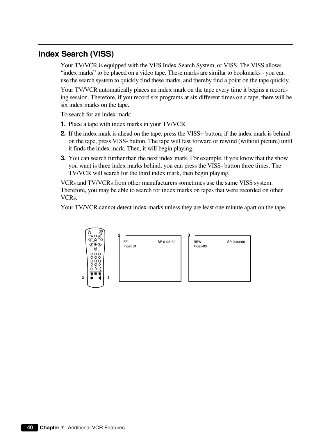 Daewoo DVQ 9H1FC instruction manual Index Search Viss 