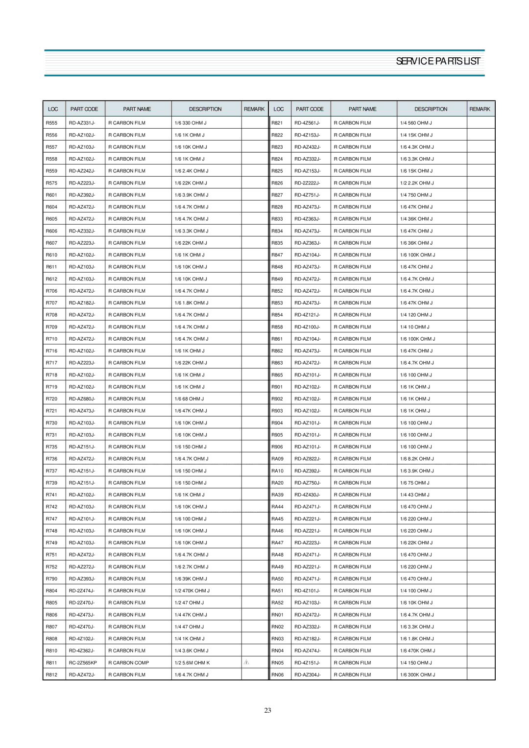 Daewoo DVT-14/20H2(T)P, DVT-14/20H1(T)P, DVT-14/20H2(T)D, DVT-14/20H2(T)F, DVT-14/20H1(T)D, DVT-14/20H1(T)F Carbon Comp 