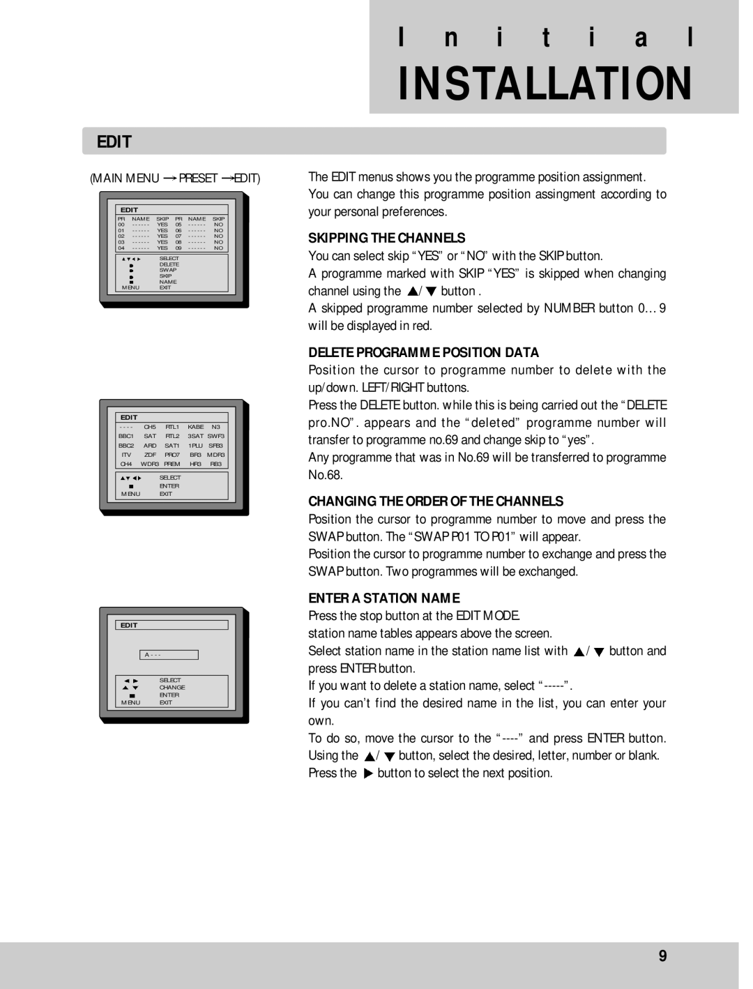 Daewoo GB20F8T2, GB14F8T1, GB21F1T2 instruction manual Using, Button to select the next position 