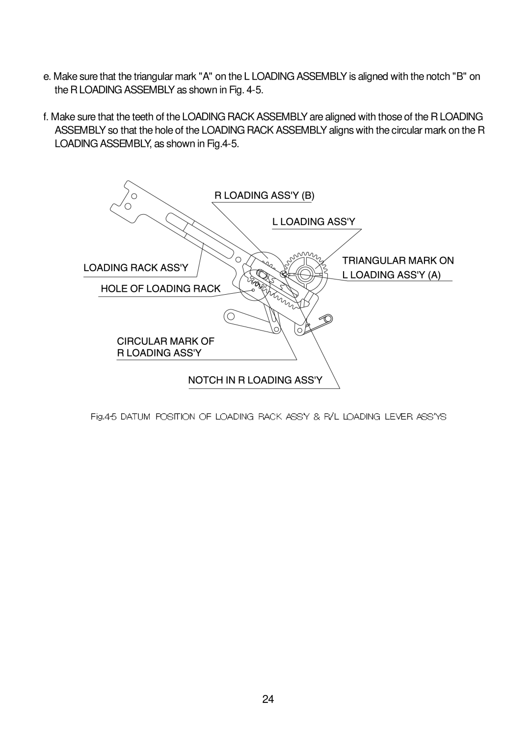 Daewoo K3050MECHA service manual 