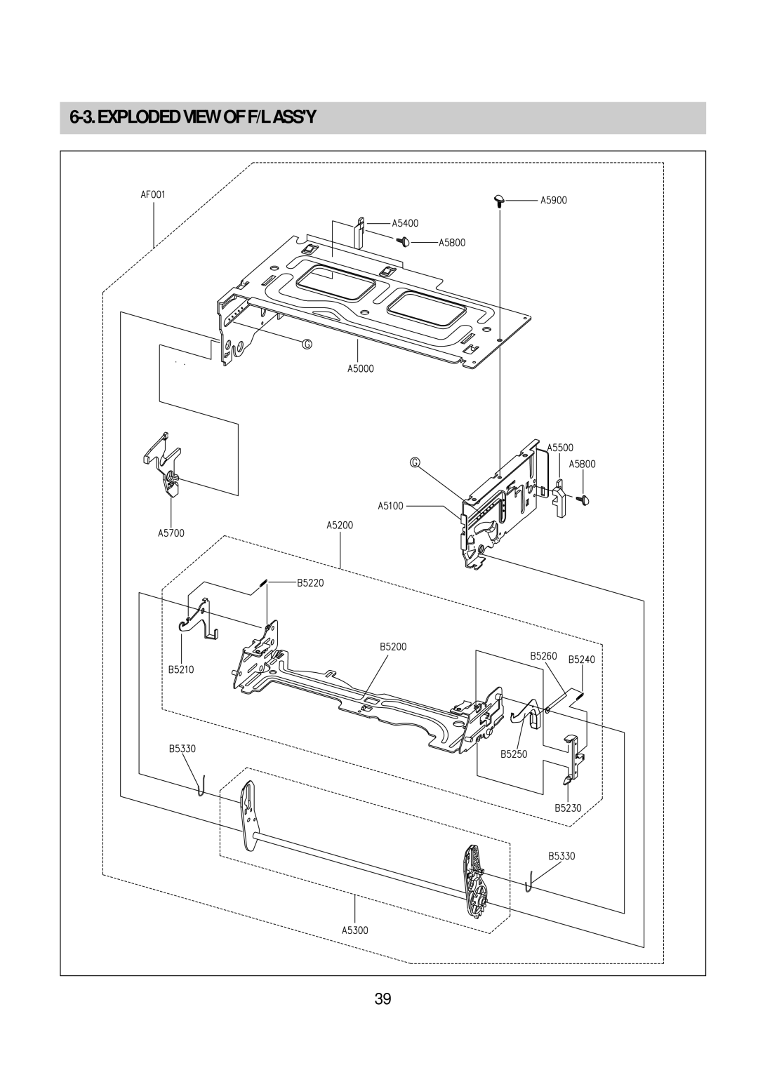 Daewoo K3050MECHA service manual Explodedviewoff/Lassy 