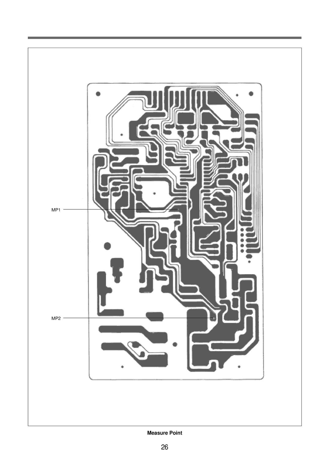 Daewoo KOR-63DB0S, KOR-63FB0S, KOR-63FB9S, KOR-63DB9S service manual Measure Point 