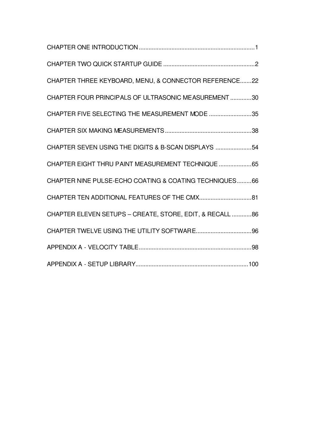 Dakota Digital CMX operation manual Appendix a Setup Library 