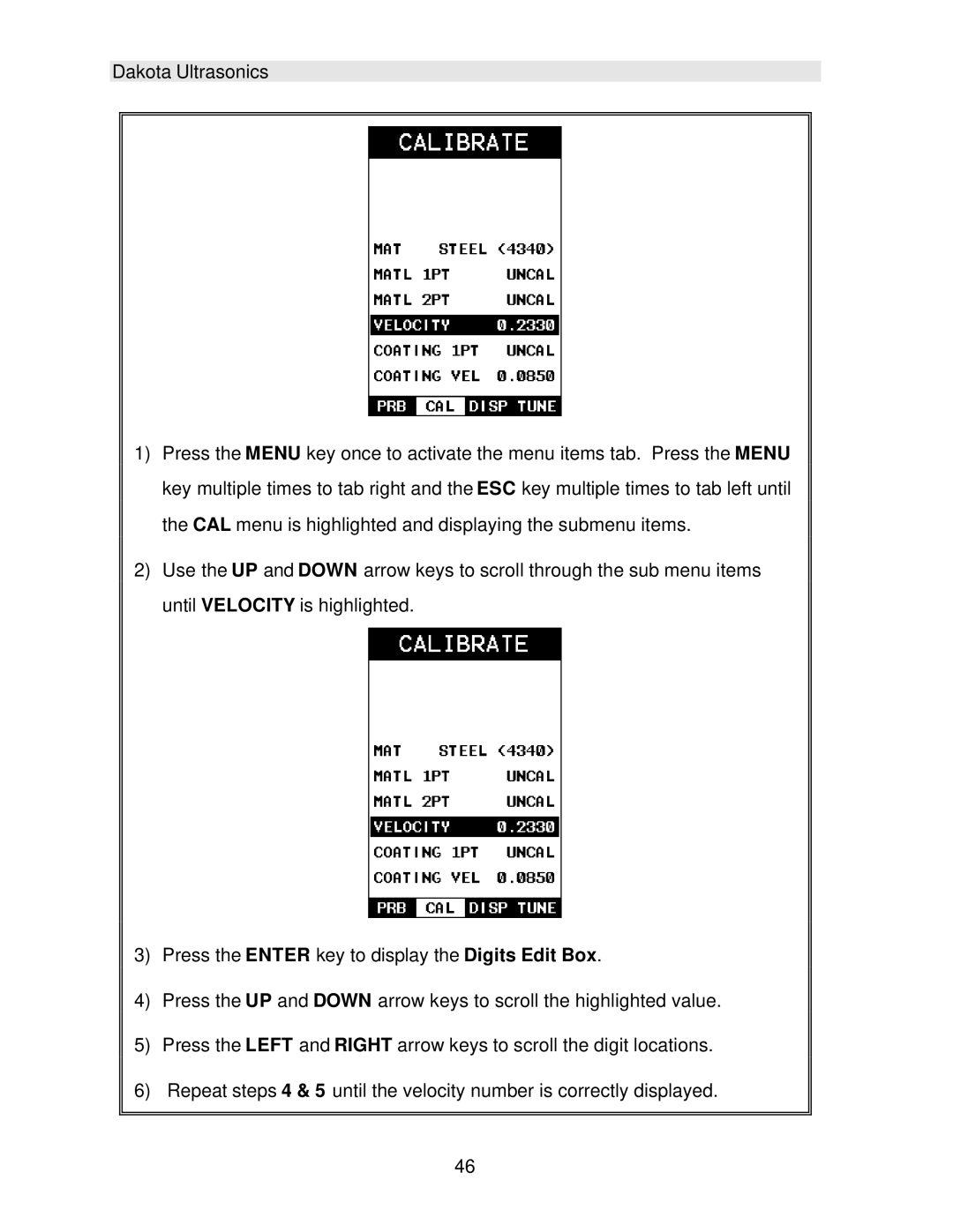 Dakota Digital CMX operation manual 