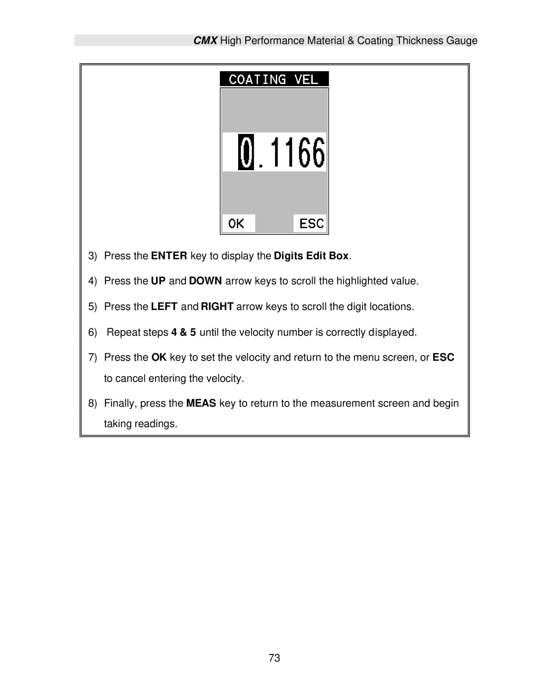 Dakota Digital CMX operation manual 