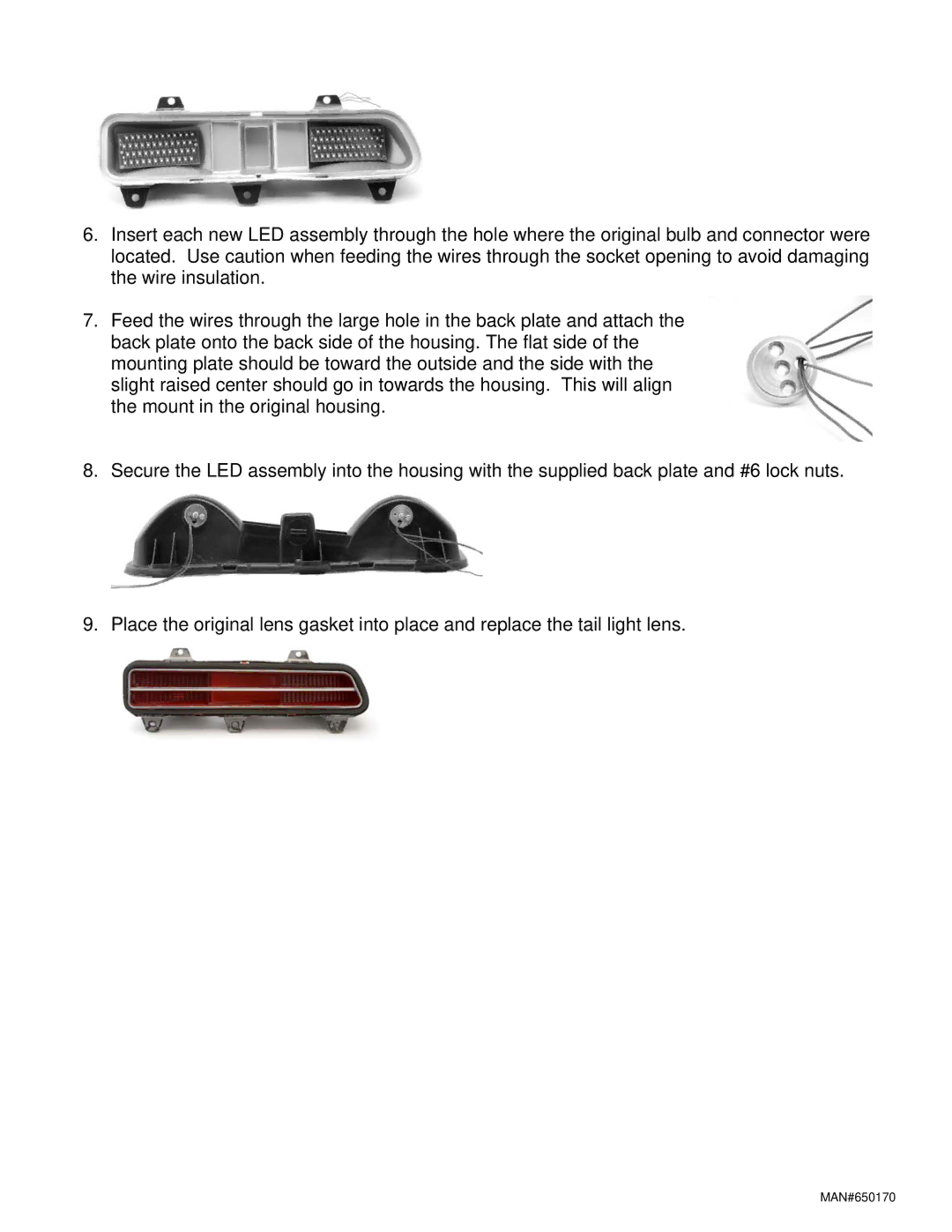 Dakota Digital LAT-NR111 installation instructions MAN#650170 