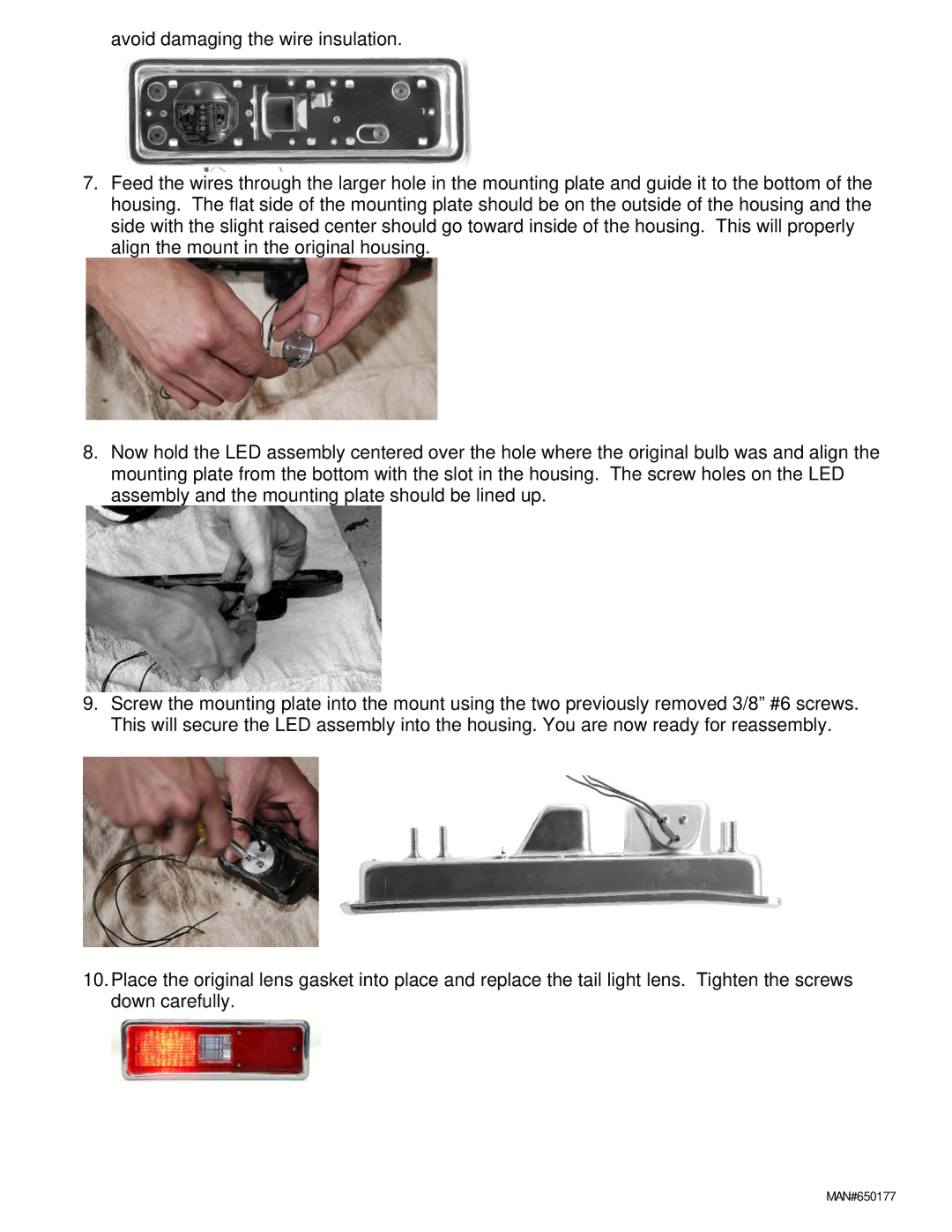 Dakota Digital LAT-NR150 installation instructions MAN#650177 