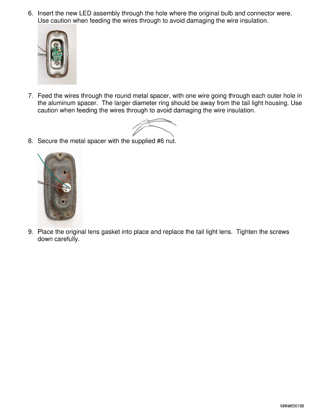 Dakota Digital LAT-NR230 installation instructions MAN#650188 