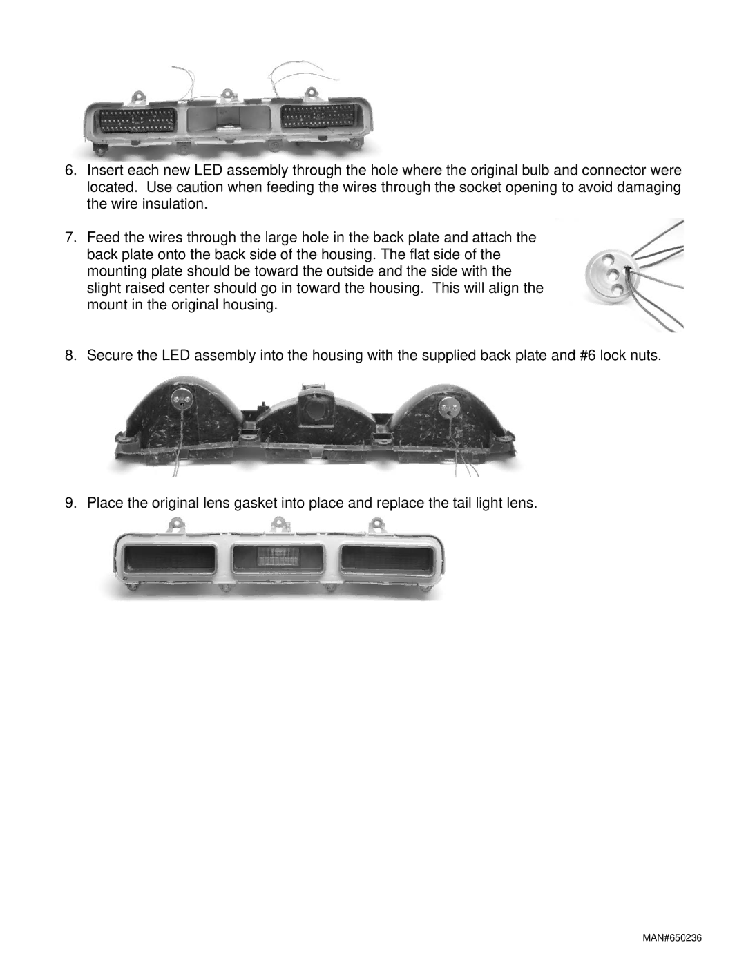 Dakota Digital LAT-NR391 installation instructions MAN#650236 