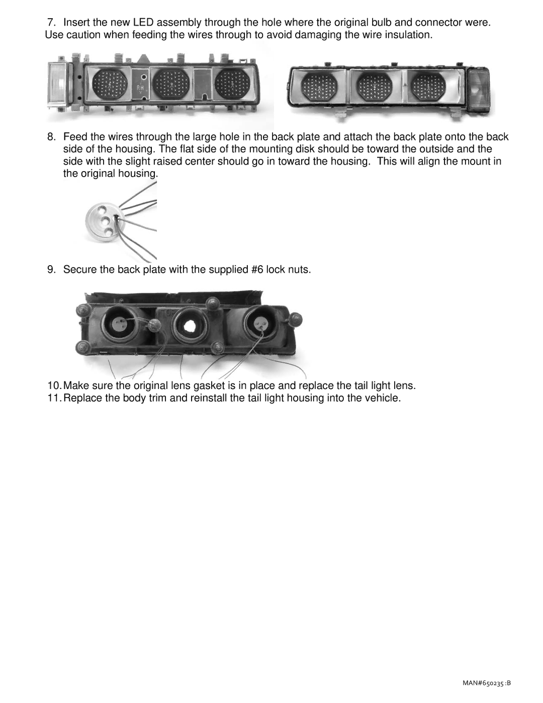 Dakota Digital LAT-NR402 installation instructions MAN#650235 B 