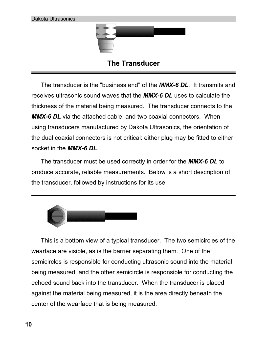 Dakota Digital MMX-6 operation manual Transducer 