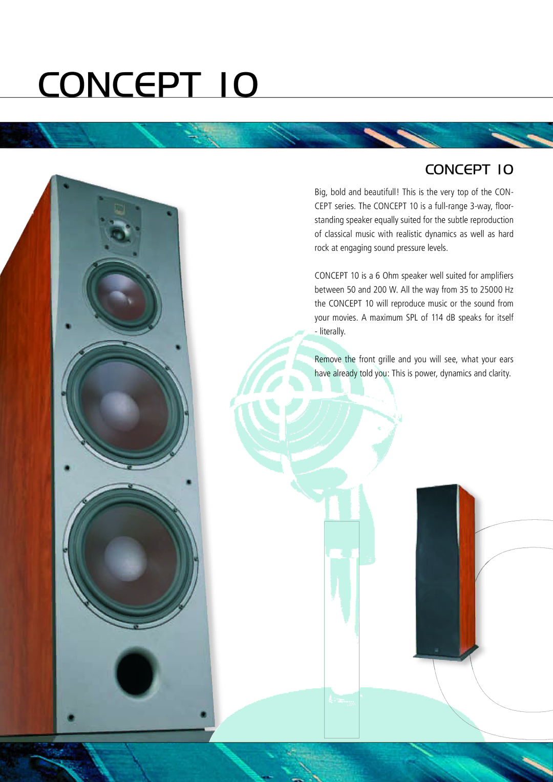 DALI Loudspeakers CONCEPT manual Concept 