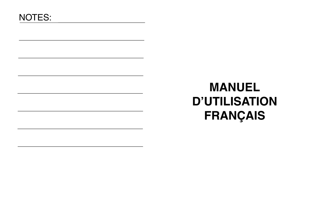 Danby APAC9036 owner manual Manuel D’Utilisation Français 