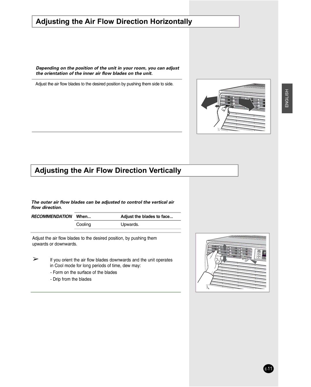 Danby dac12070ee manual $GmxvwlqjWkh$LuOrzLuhfwlrq+Rulrqwdoo, $GMXVWLQJWKH$LUORZLUHFWLRQ9HUWLFDOO, QQNKPI7RYCTFU 