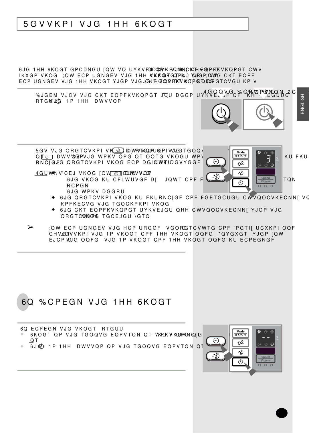 Danby DAC6078EE manual 5GVVKPIVJG1HH6KOGT, 6Q%CPEGNVJG1HH6KOGT, QrgtcvkpiVkogTgcejgu\Gtq 