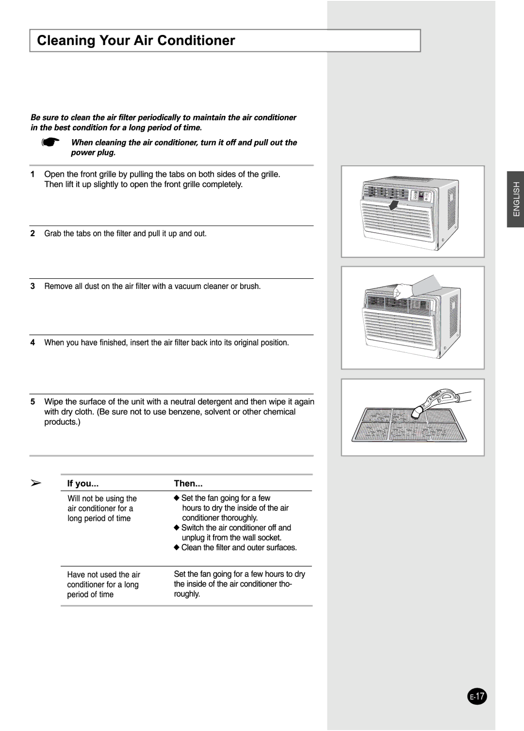 Danby DAC6078EE manual English 