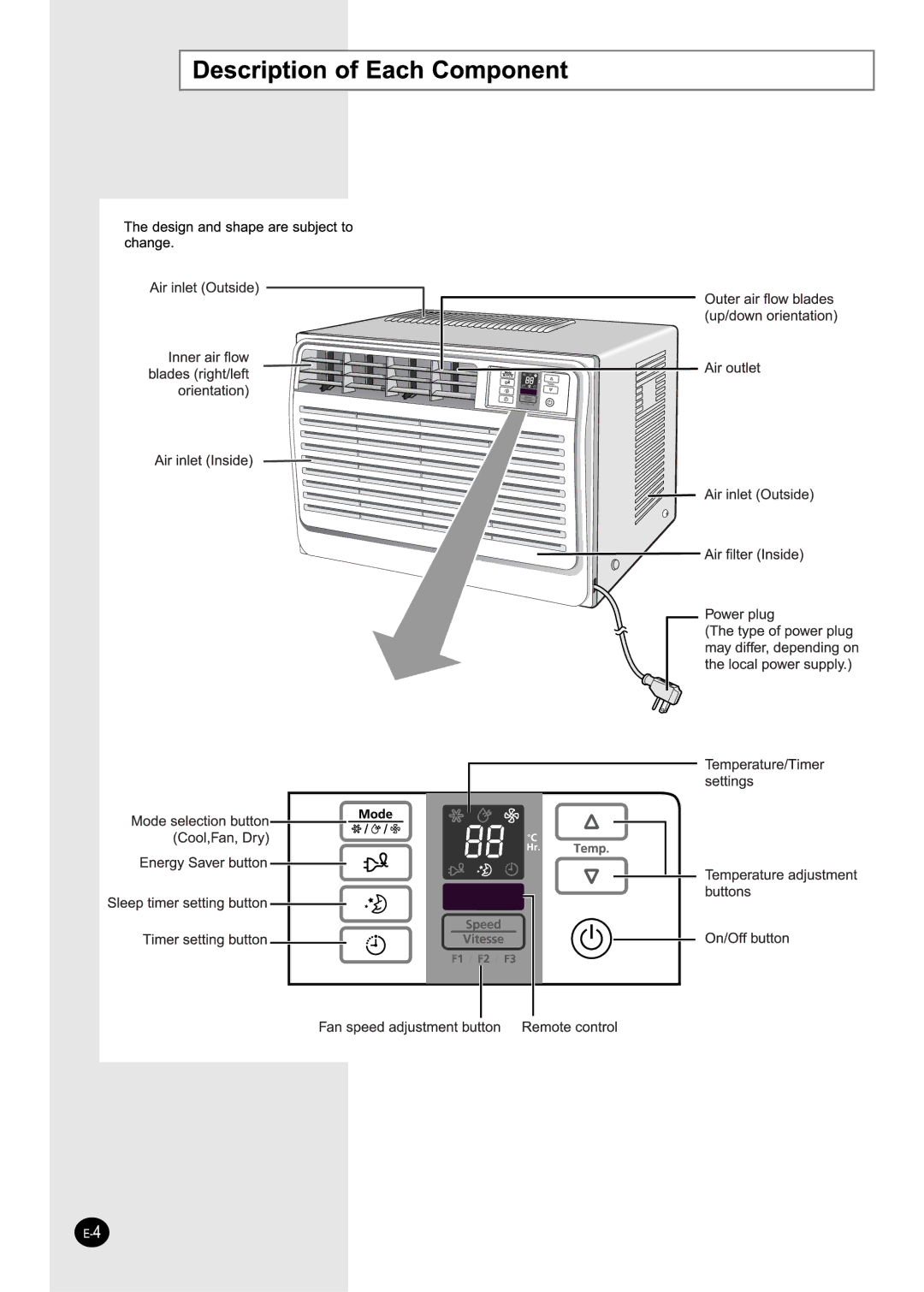 Danby DAC6078EE manual 