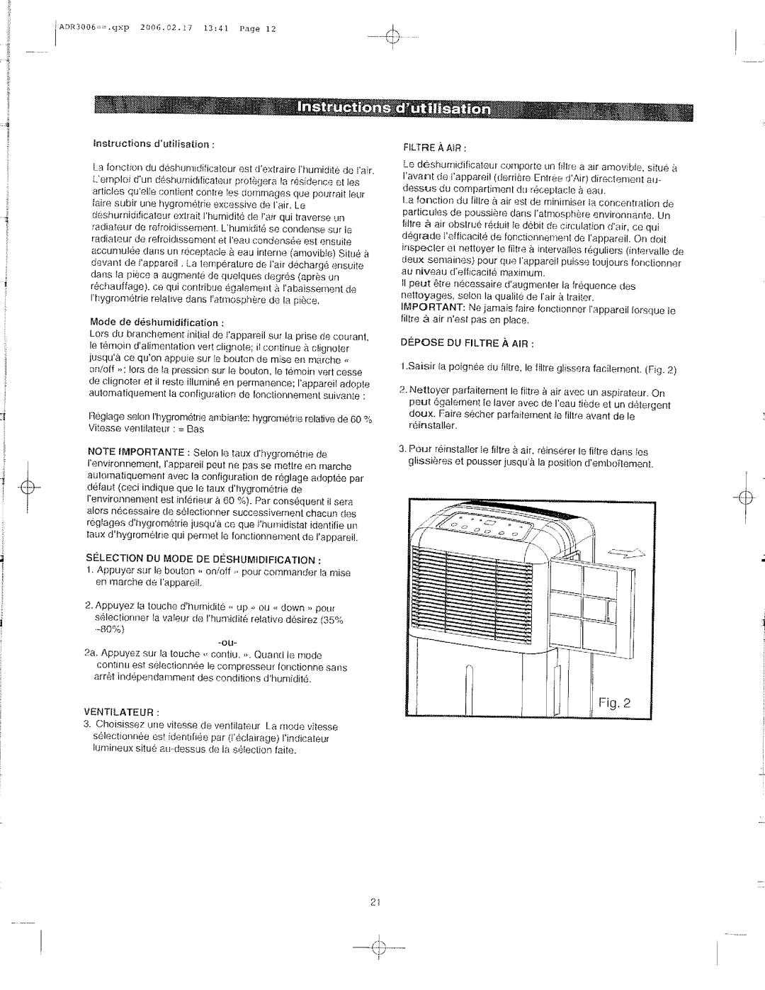 Danby DDR4007EE manual 