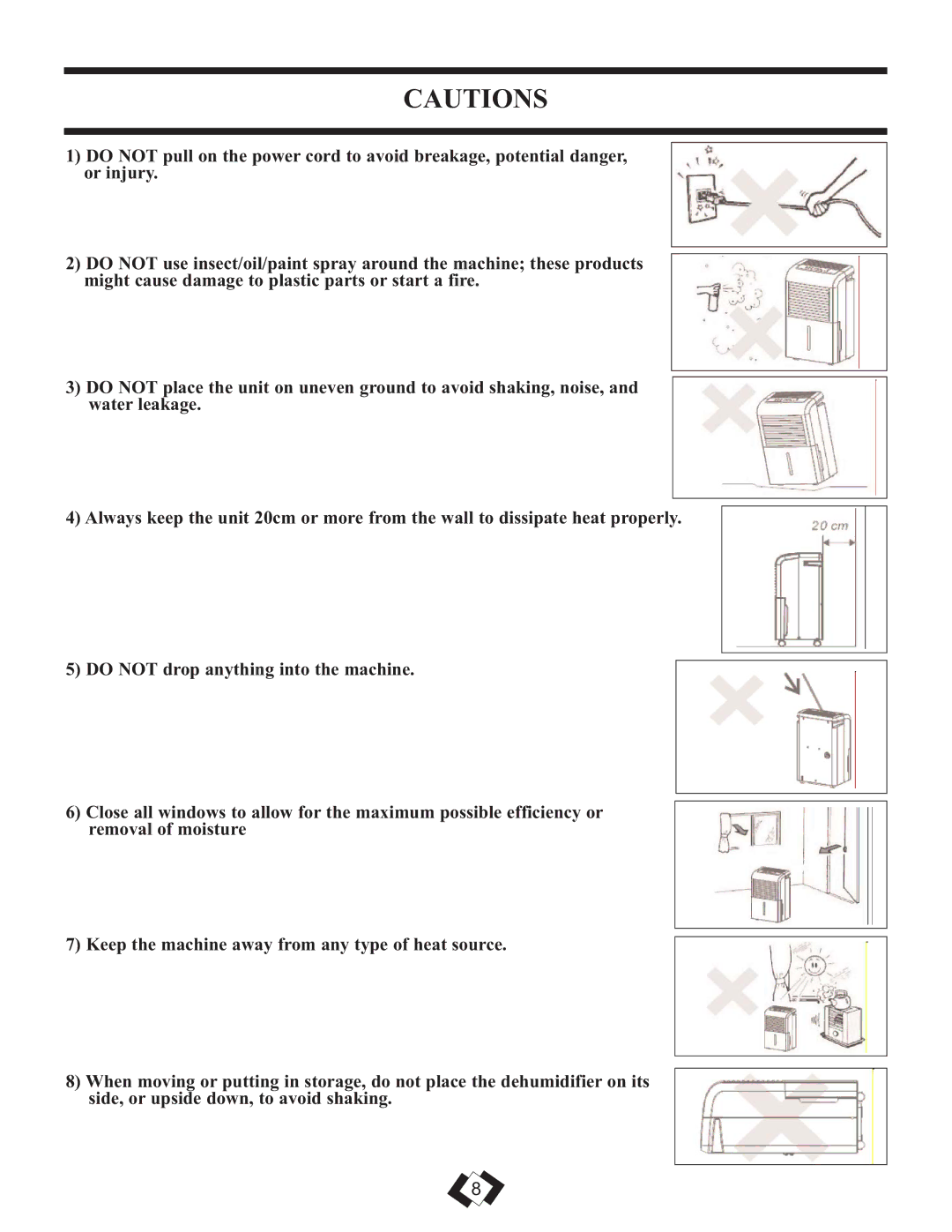 Danby DDR45E, DDR30E, DDR25E installation instructions 