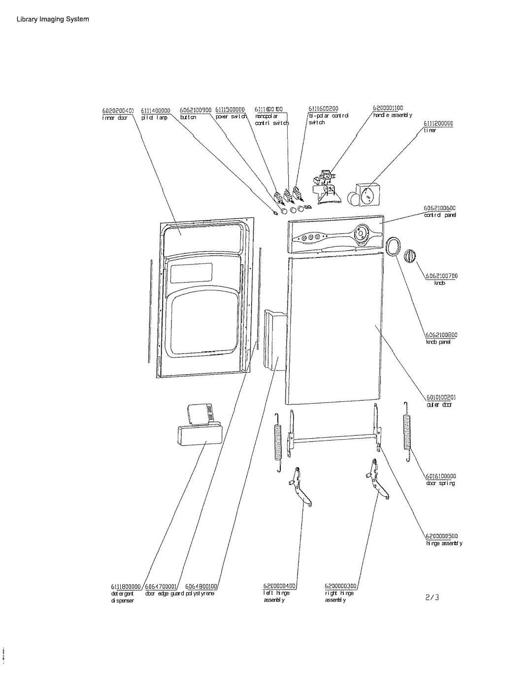 Danby DDW1802, DDW1805 manual LibraryImagingSystem 