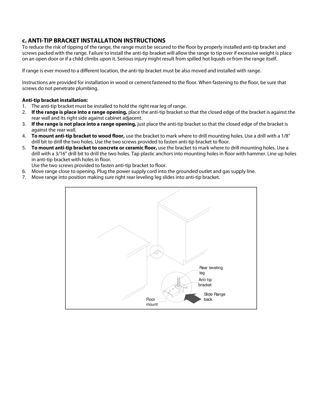 Danby DER2009W installation instructions Electrical Connections 