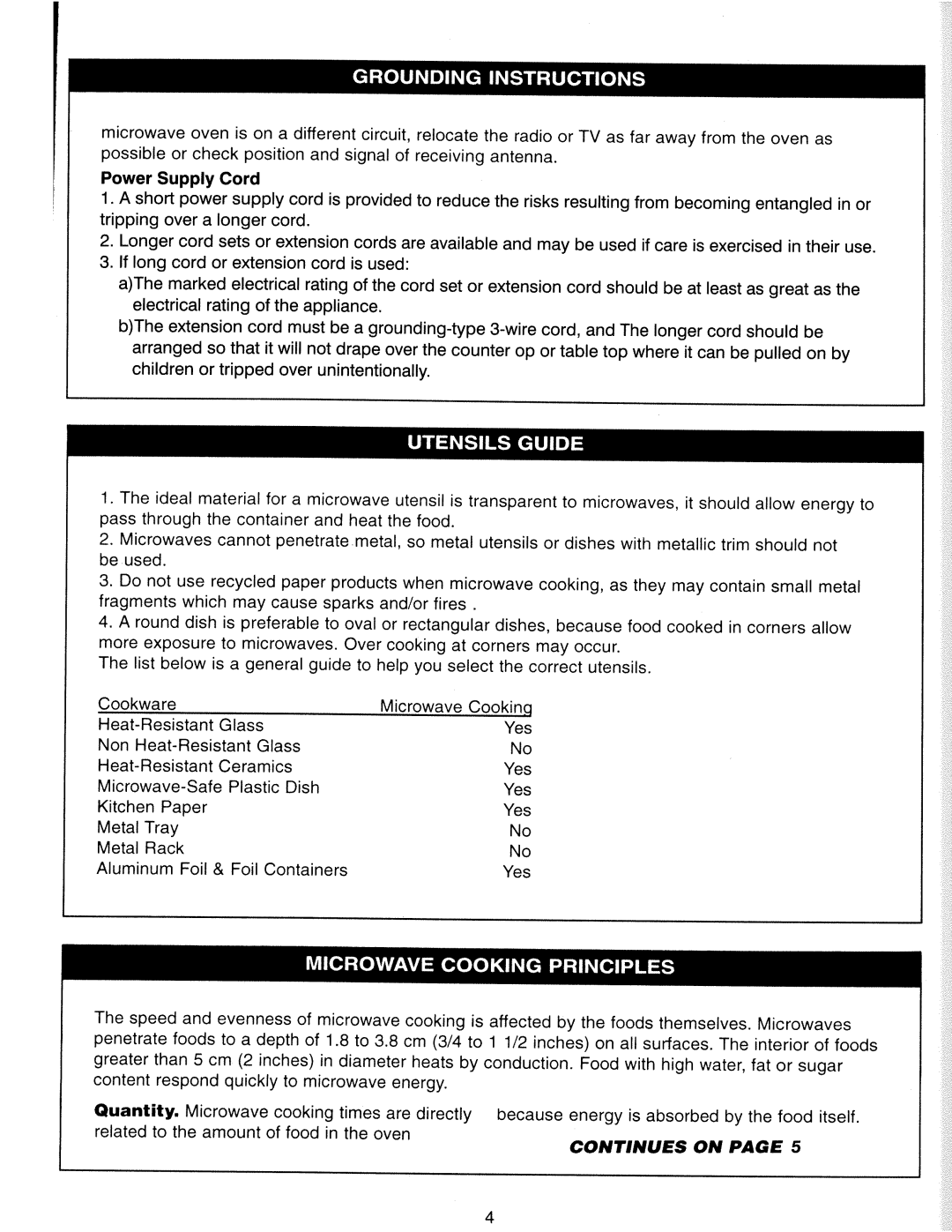 Danby DMW1145SS manual 