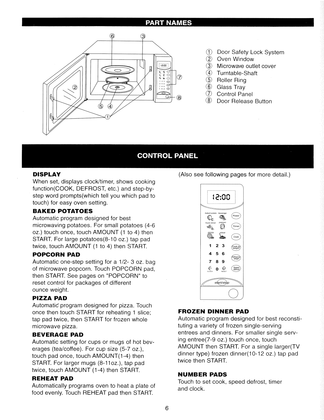 Danby DMW704W, DMW704BL manual 