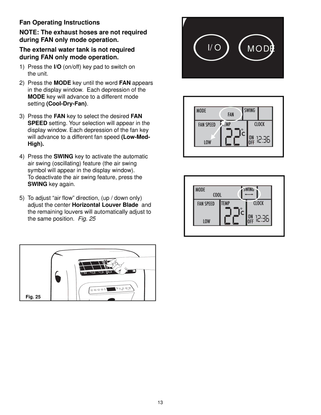 Danby DPAC10030 manual High 