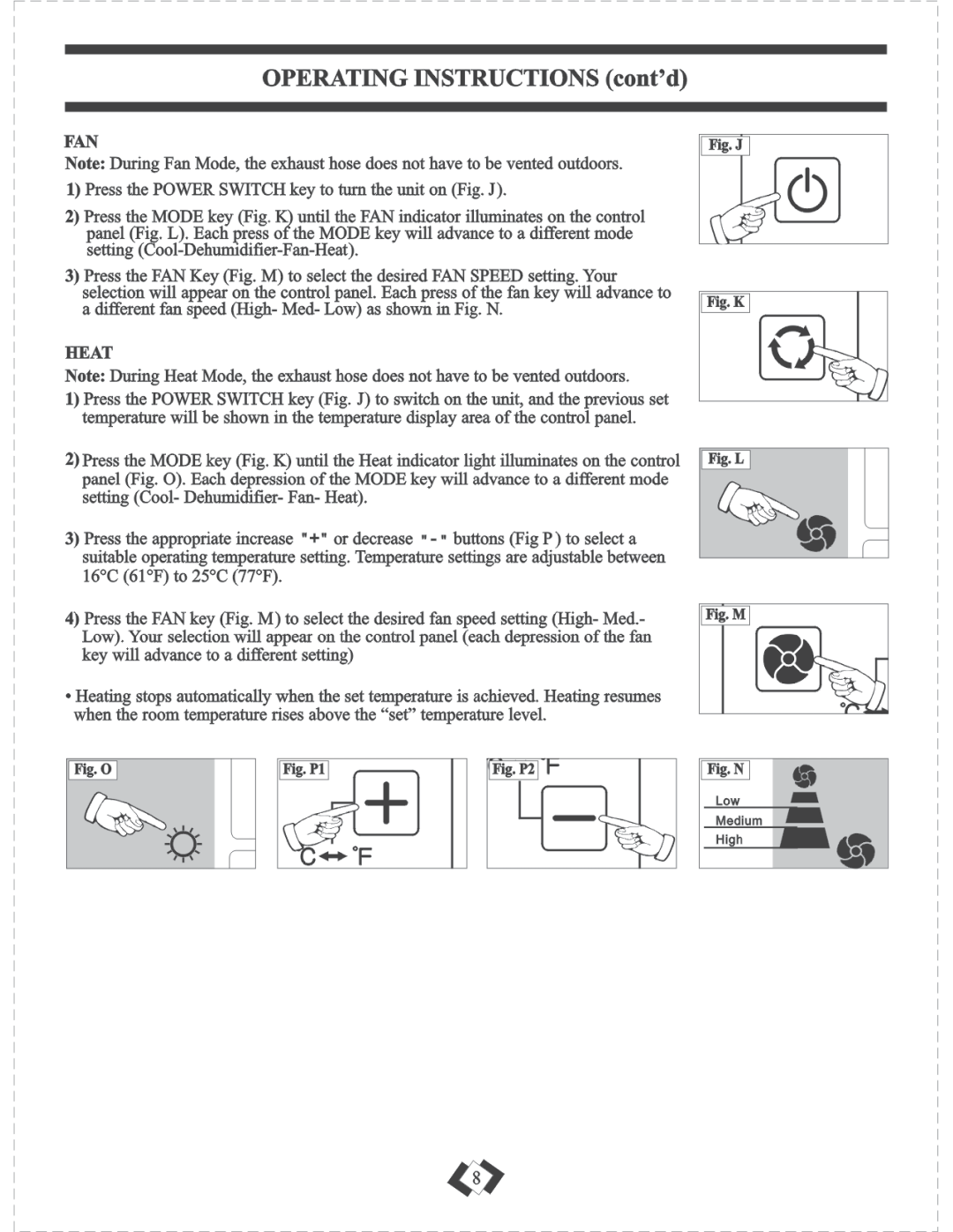 Danby DPAC13012H manual 
