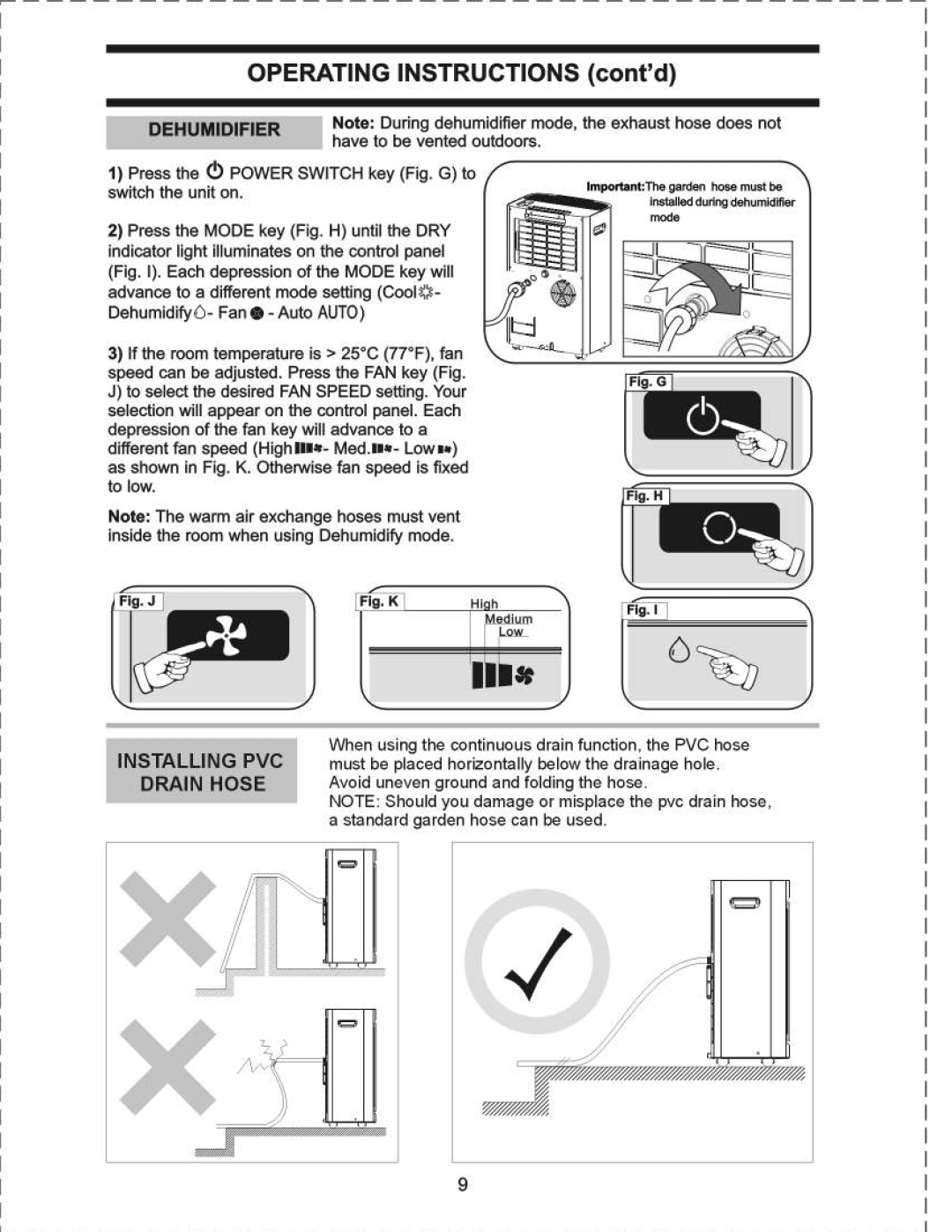 Danby DPAC8KDB manual 