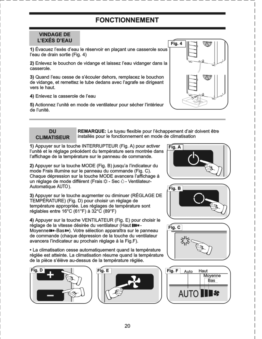 Danby DPAC8KDB manual 