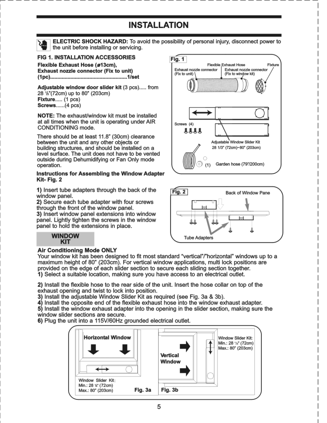 Danby DPAC8KDB manual 