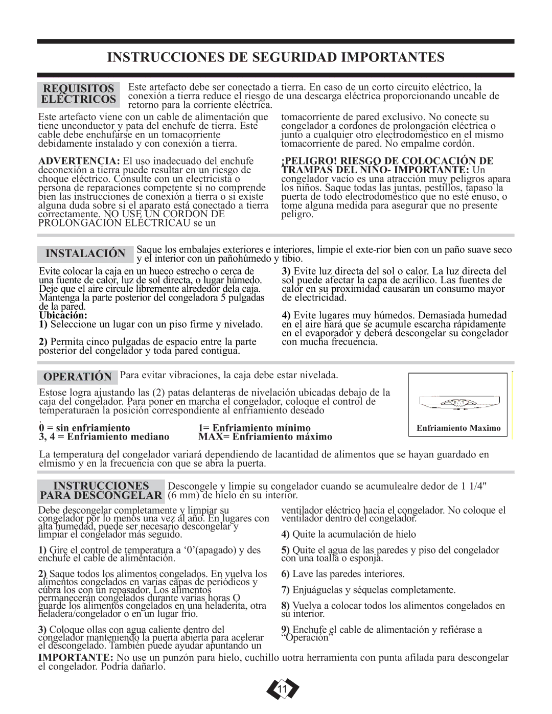 Danby DUFM320WDD manual Instrucciones DE Seguridad Importantes, Requisitos, Eléctricos, Instalación 