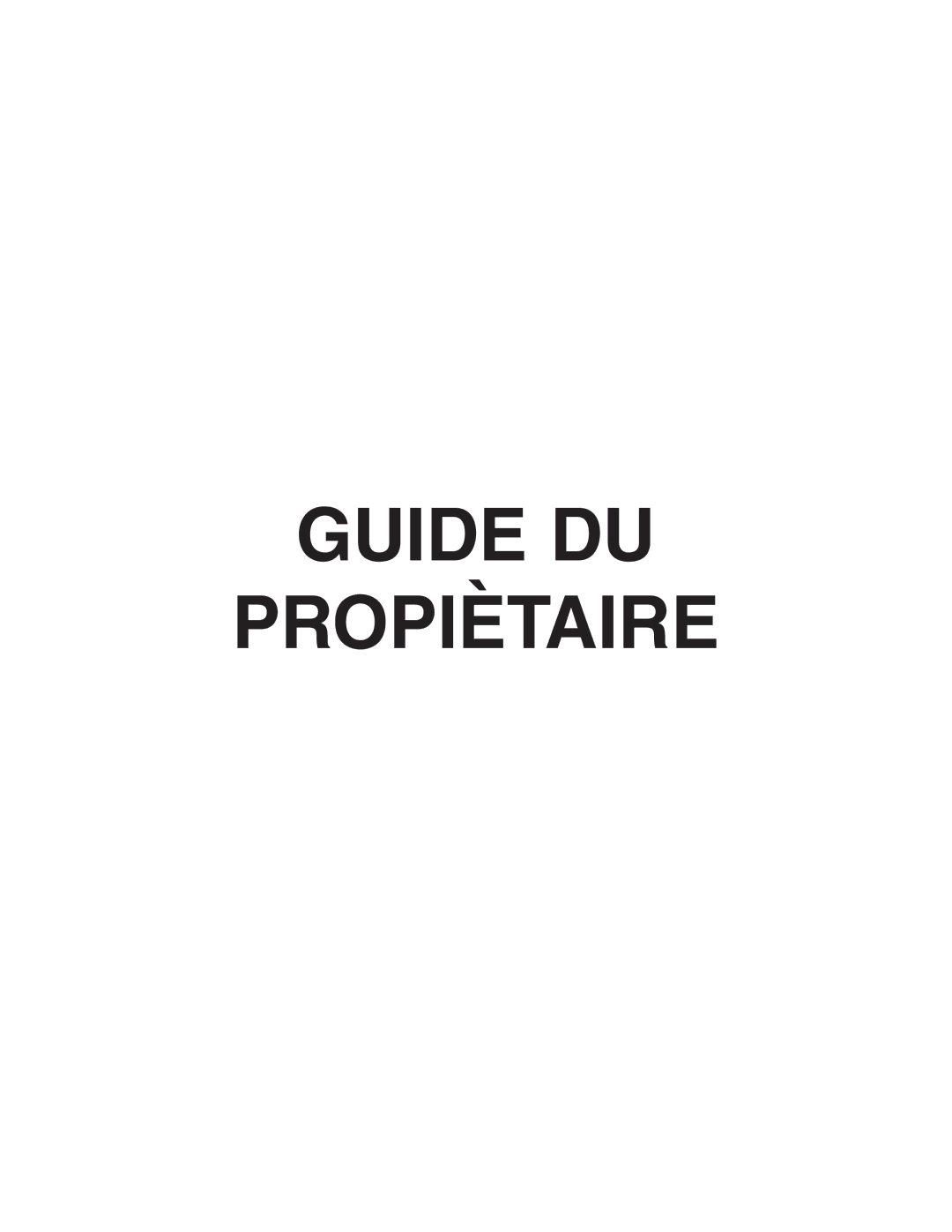 Danby DWC2727BLS owner manual Guide DU Propiètaire 