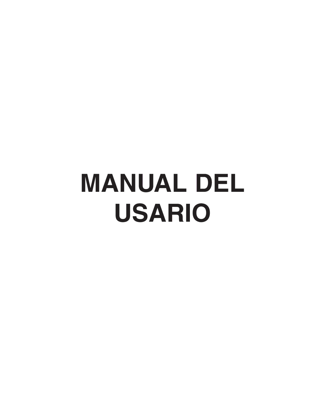 Danby DWC2727BLS owner manual Manual DEL Usario 