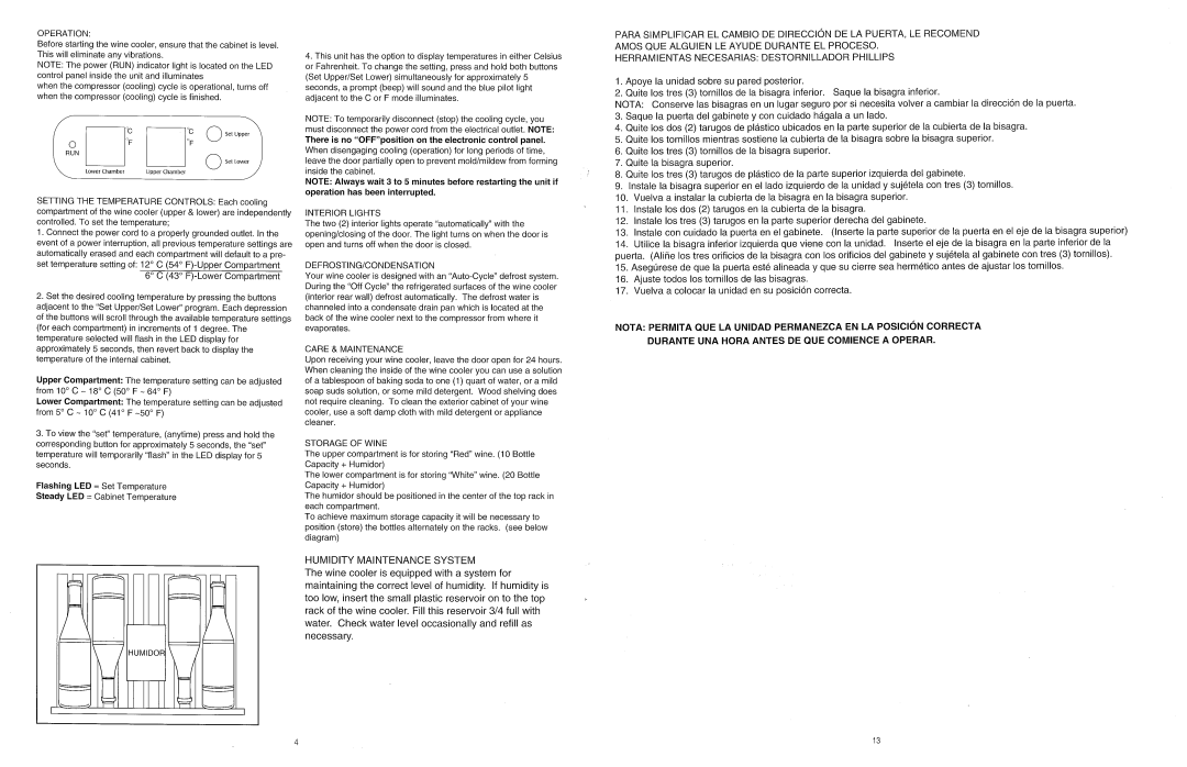 Danby DWC283BLS manual 